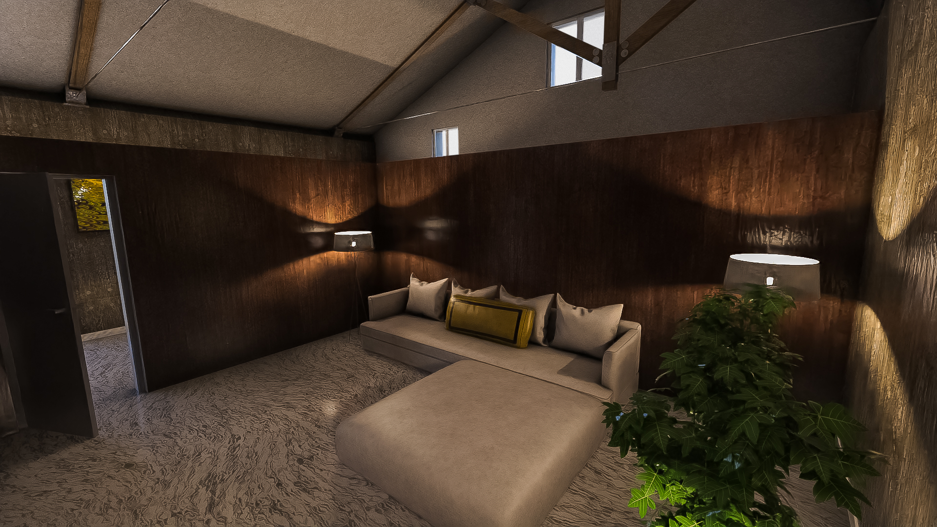 Lakehouse Lounge Lakehouse Lounge by: clacydarch3d, 3D Models by Daz 3D