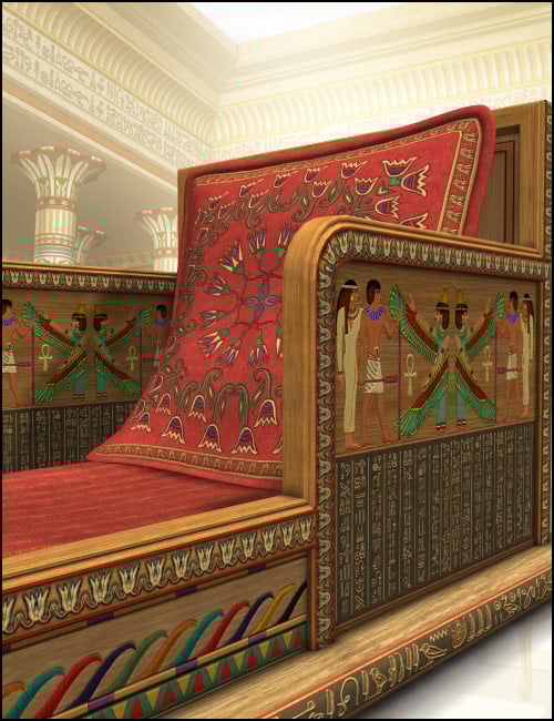 Queen Hetepheres' Sedan Chair Queen Hetepheres' Sedan Chair by: , 3D Models by Daz 3D