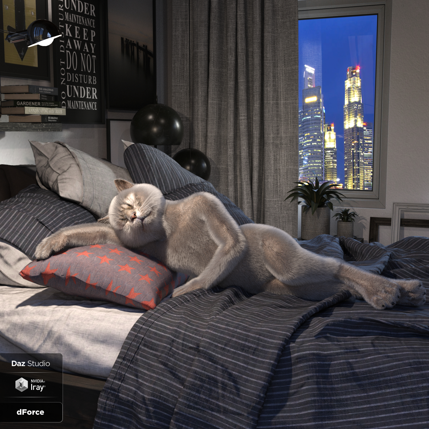 Catoon Catoon by: Vyusur, 3D Models by Daz 3D