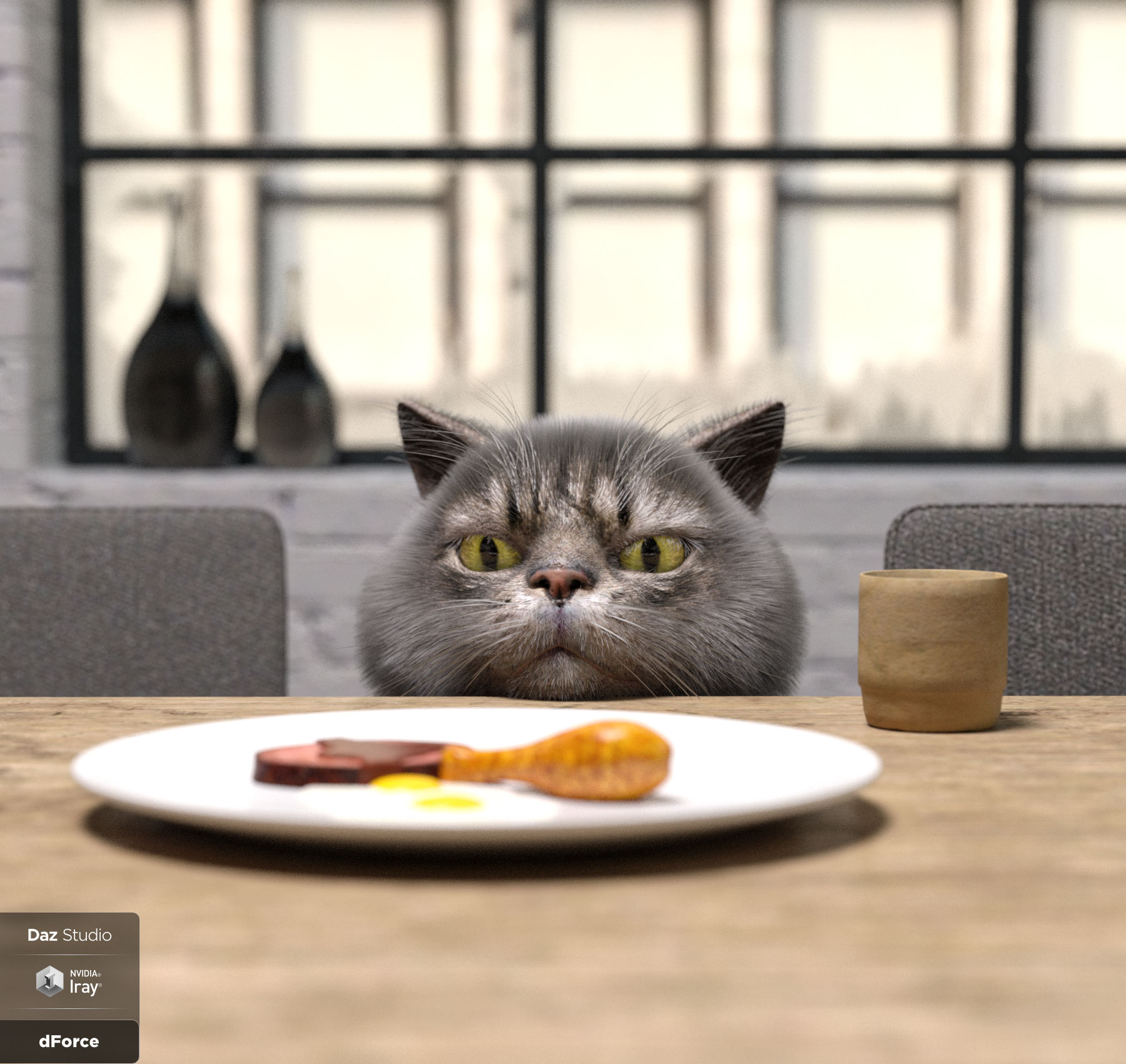 Catoon Catoon by: Vyusur, 3D Models by Daz 3D