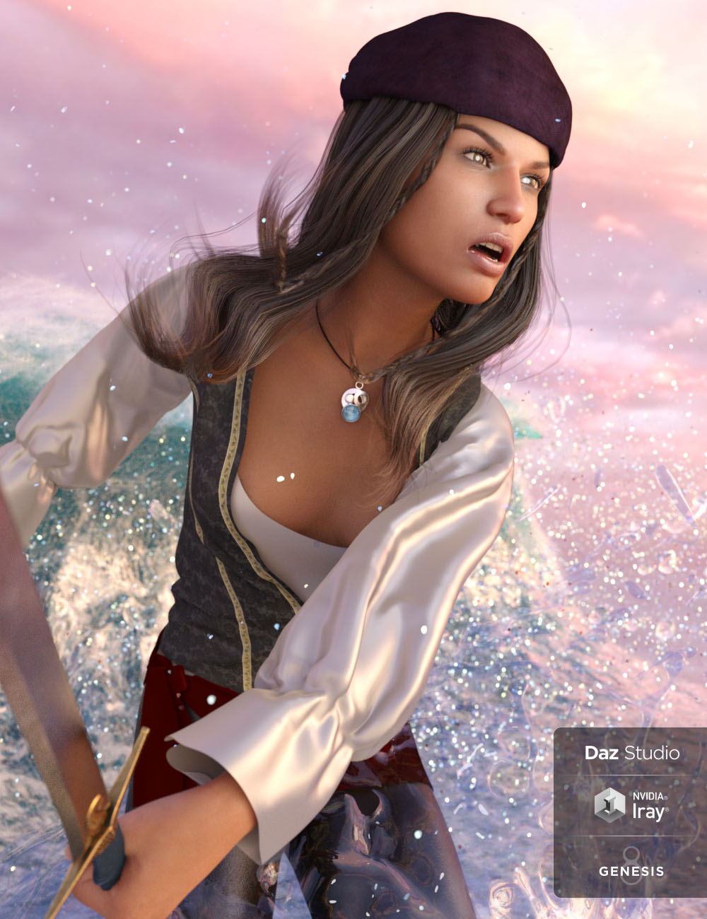 High Seas Hair for Genesis 8 Female(s) High Seas Hair for Genesis 8 Female(s) by: 3DCelebrity, 3D Models by Daz 3D