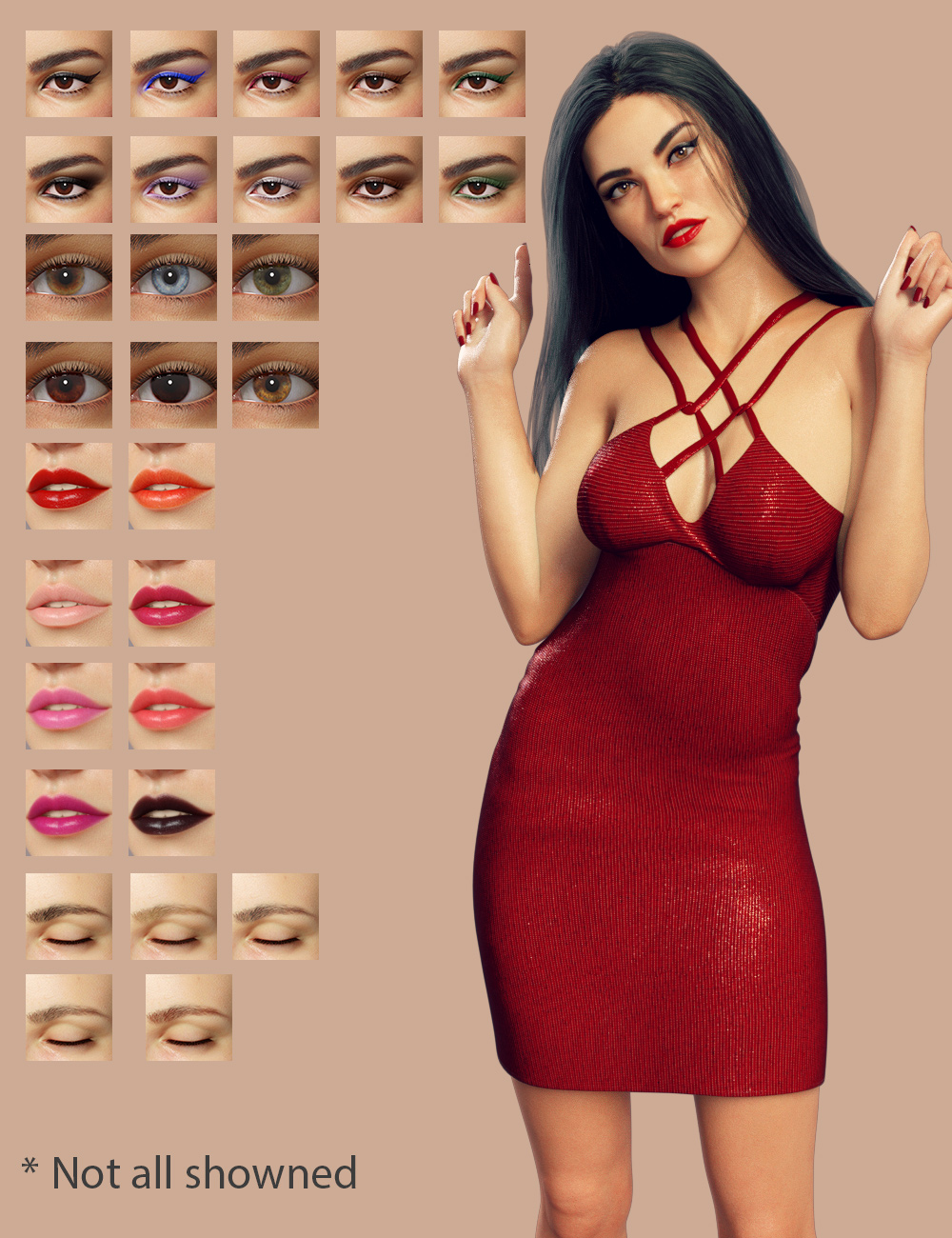 Aiya HD for Genesis 8 Female Aiya HD for Genesis 8 Female by: maelwenn, 3D Models by Daz 3D