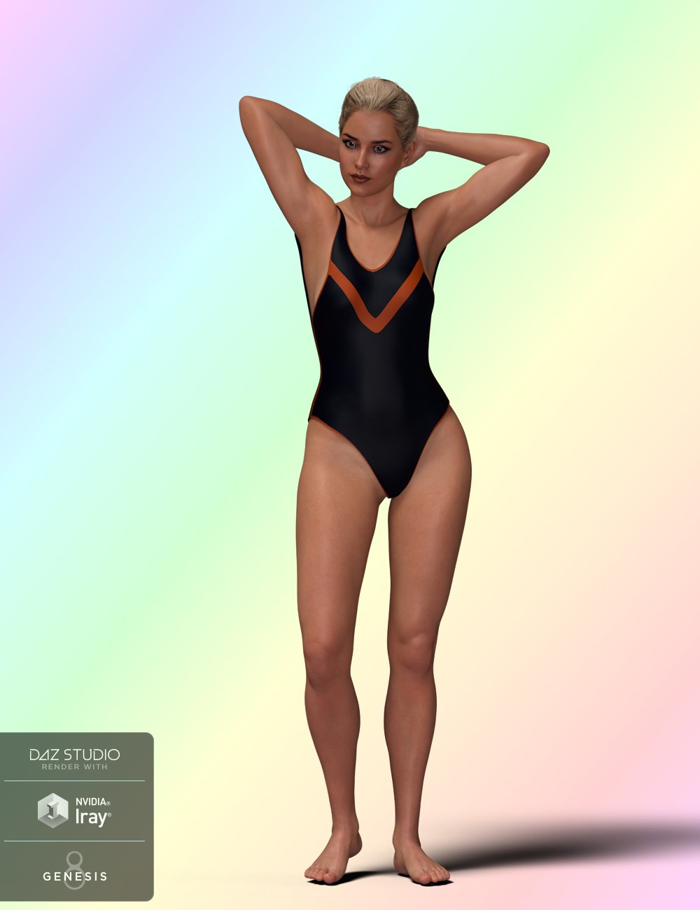 Swimwear One For Genesis 8 Female S Daz 3d