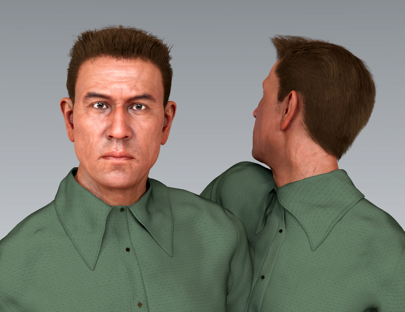 Gustavo Hair for Genesis 8 Male(s) by: Titan Xi, 3D Models by Daz 3D