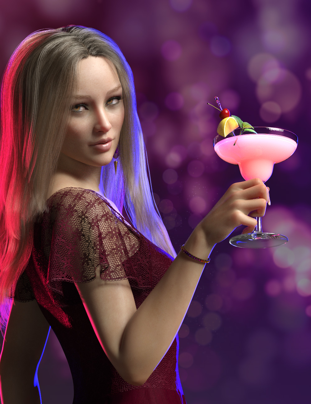 Fancy Cocktails Fancy Cocktails by: esha, 3D Models by Daz 3D