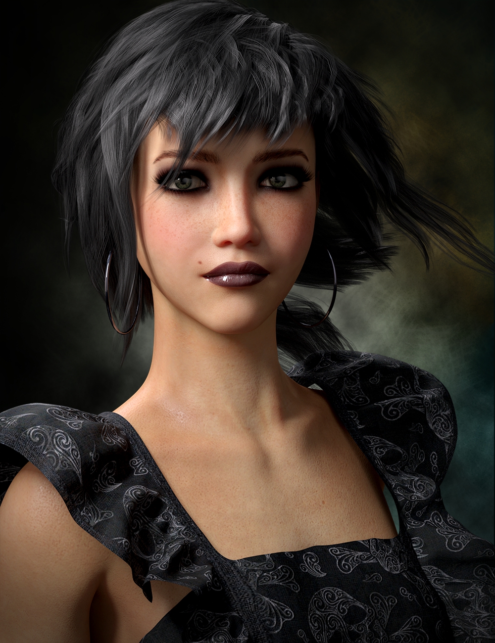 Christabel HD for Genesis 8 Female by: Lyoness, 3D Models by Daz 3D
