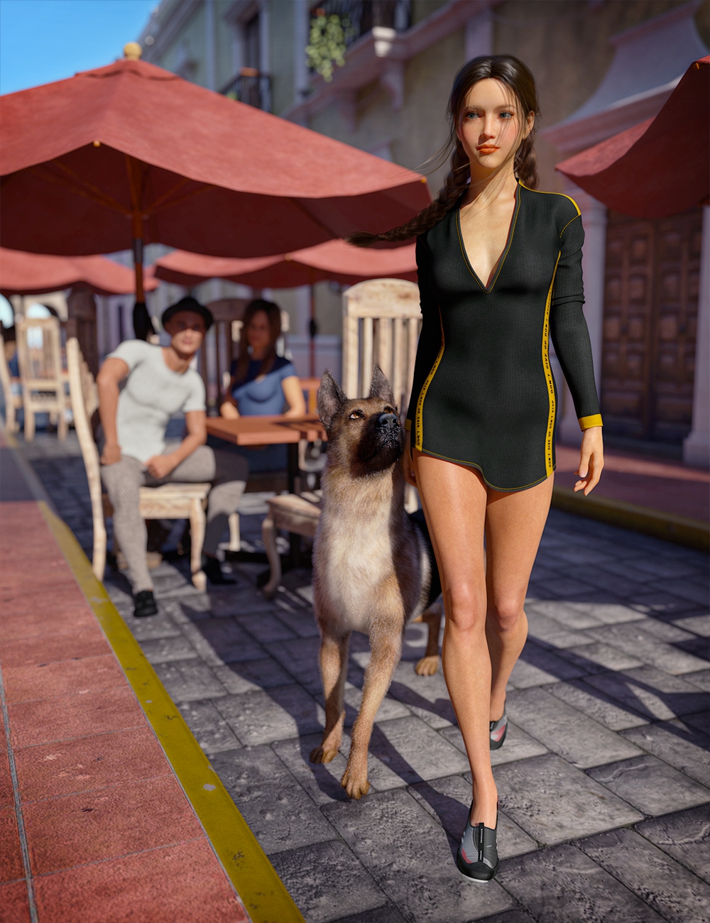 Christabel HD for Genesis 8 Female by: Lyoness, 3D Models by Daz 3D