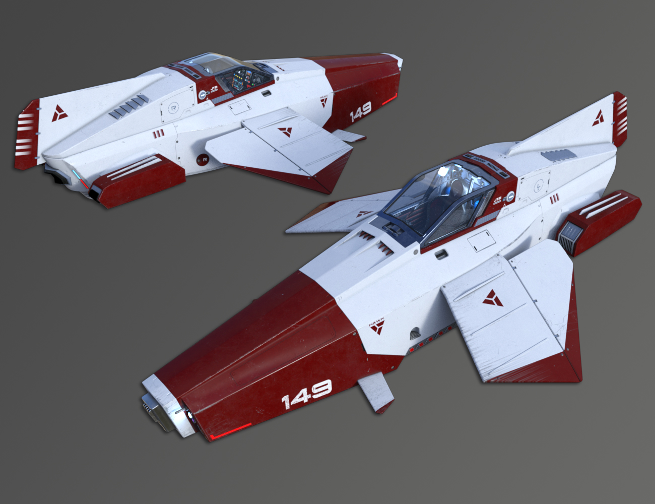 Aircraft Hawk Aircraft Hawk by: petipet, 3D Models by Daz 3D