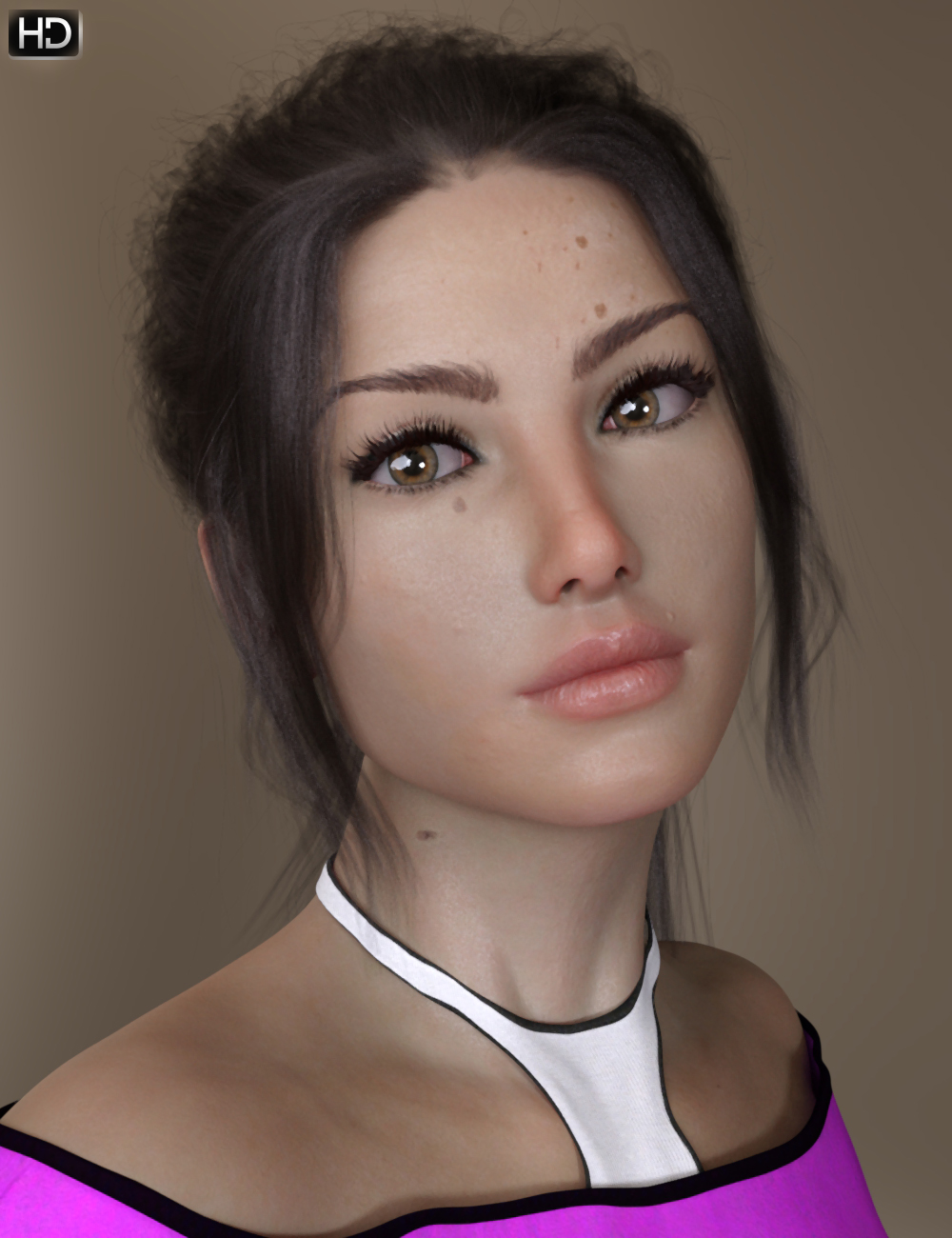 Gimena HD for Genesis 8 Female by: AkashaAnain, 3D Models by Daz 3D