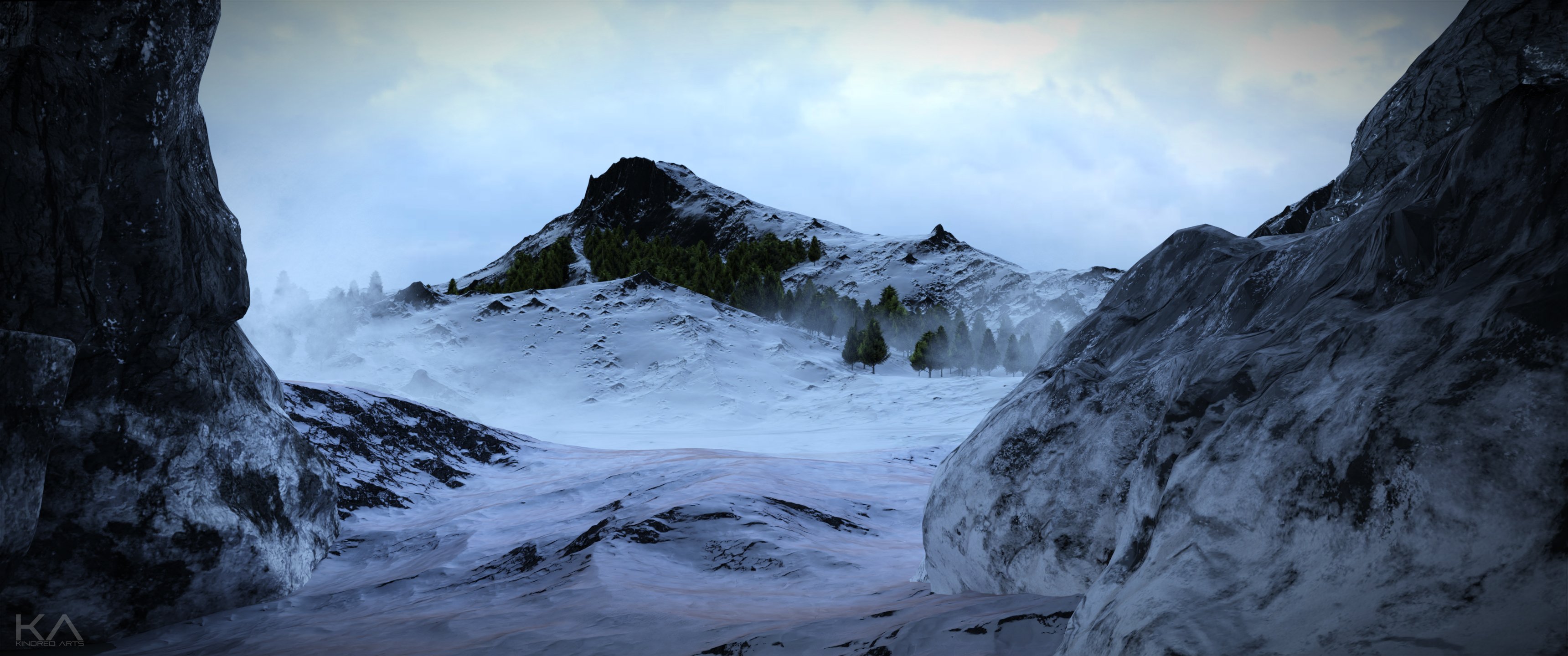 Mega Terrain: Winter Edition Mega Terrain: Winter Edition by: KindredArts, 3D Models by Daz 3D