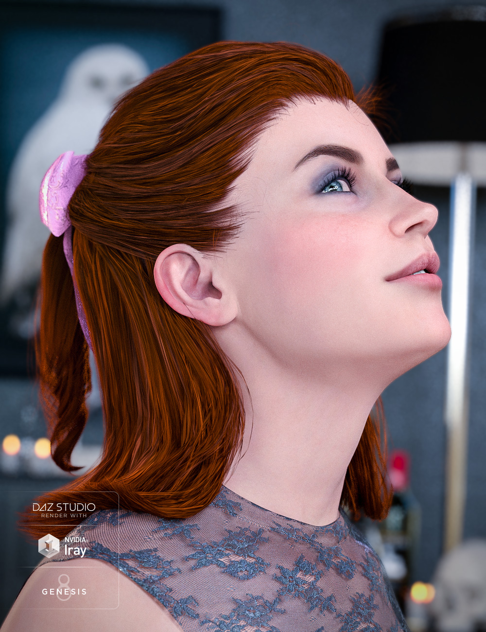 Kelya Good Girl Hair for Genesis 8 Females by: Neftis3D, 3D Models by Daz 3D