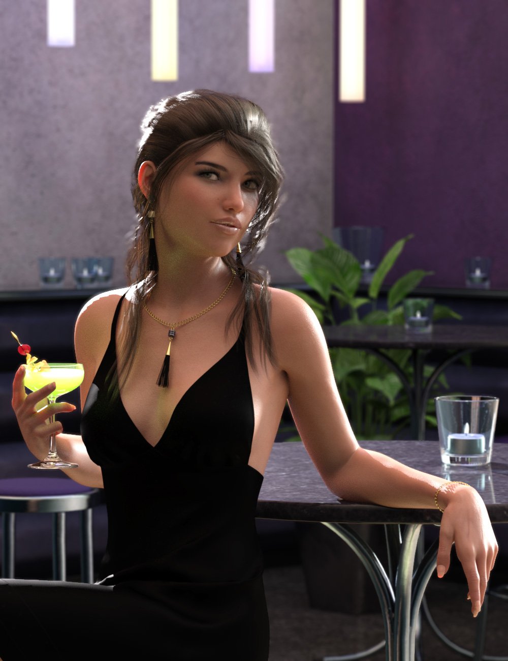 Fancy Cocktails Bundle by: eshaThose Things, 3D Models by Daz 3D