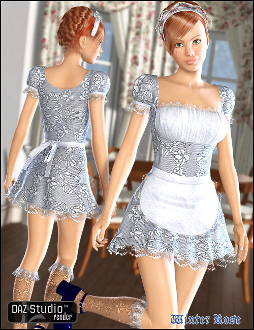 Maidens Lace by: , 3D Models by Daz 3D