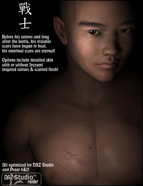 Jinn for V4 Male & Vittorio Jinn for V4 Male & Vittorio by: Morris, 3D Models by Daz 3D