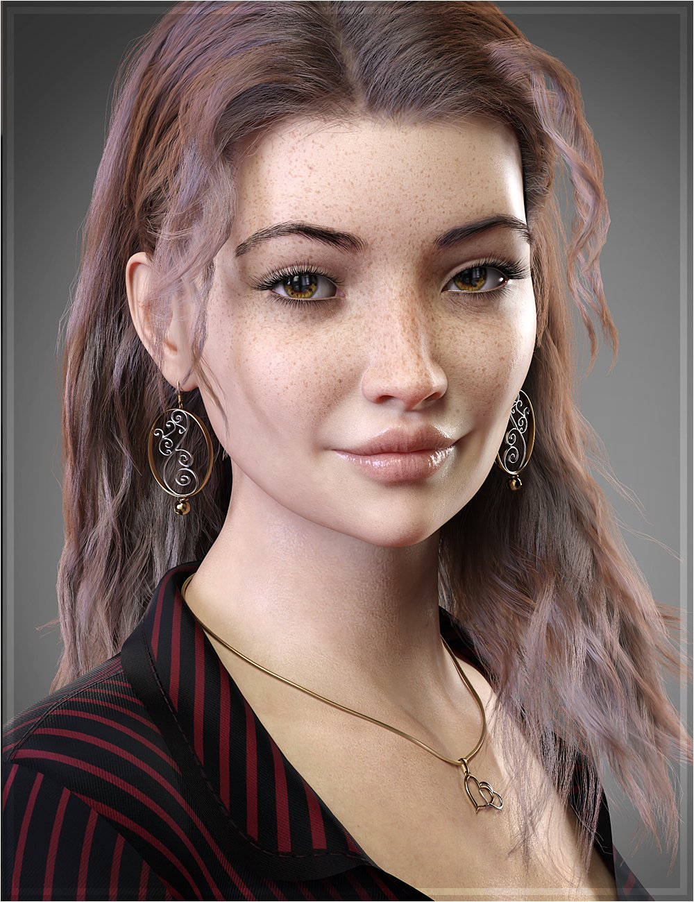 Norah for Genesis 8 Female by: OziChickTwiztedMetal, 3D Models by Daz 3D