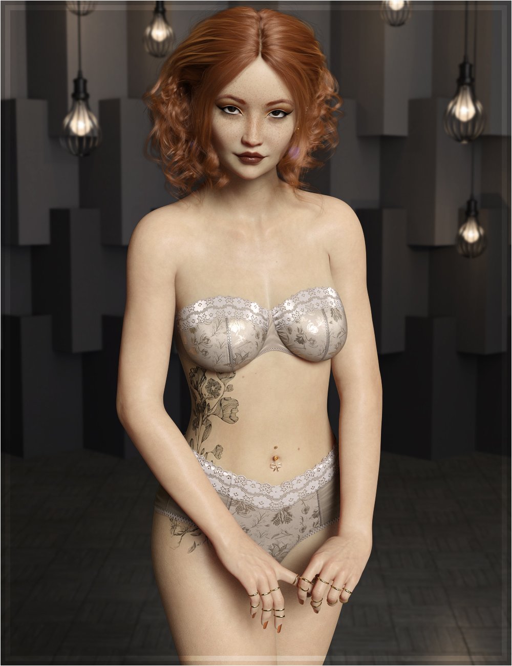 Norah for Genesis 8 Female by: OziChickTwiztedMetal, 3D Models by Daz 3D