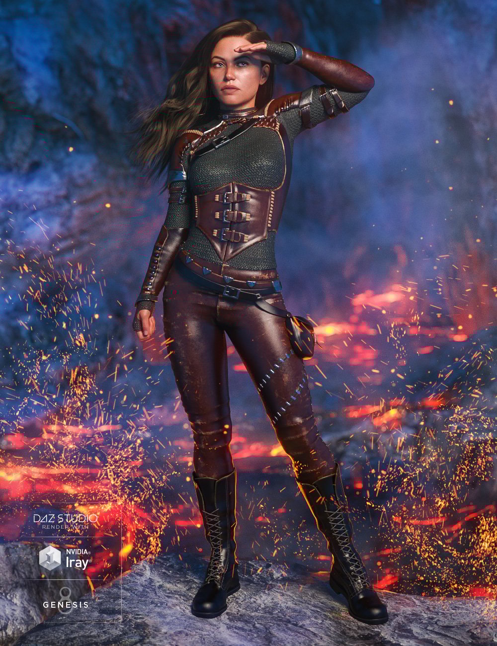 Ninian Outfit Textures Ninian Outfit Textures by: Moonscape GraphicsSade, 3D Models by Daz 3D
