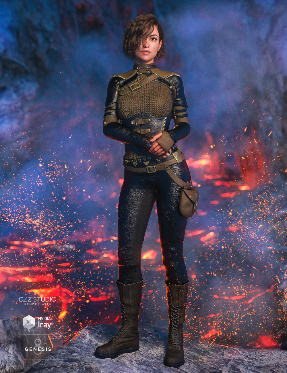 Ninian Outfit Textures Ninian Outfit Textures by: Moonscape GraphicsSade, 3D Models by Daz 3D