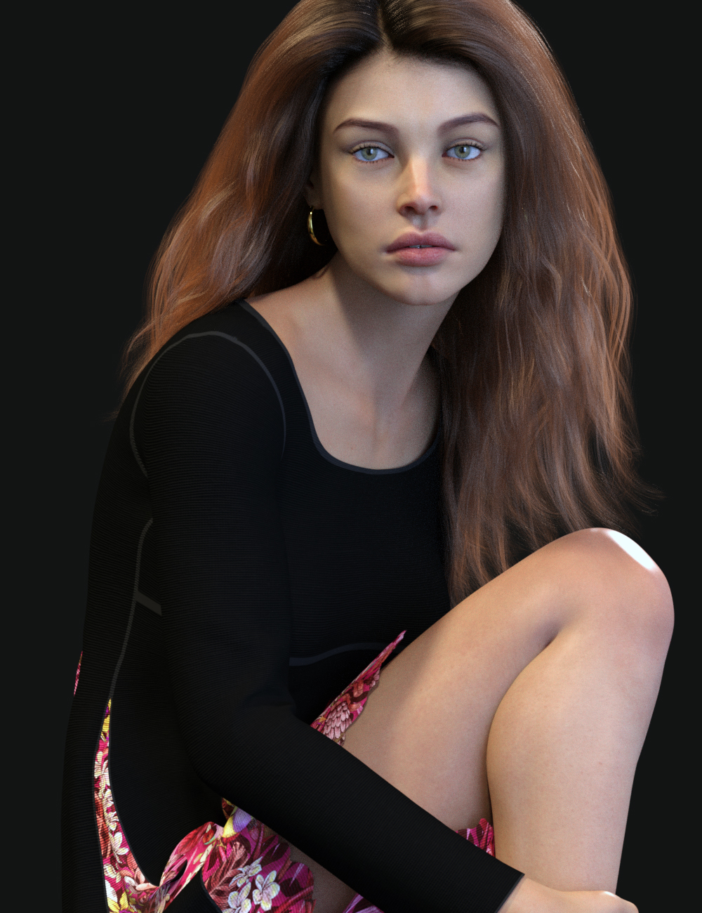 Moriah HD for Genesis 8 Female by: Mousso, 3D Models by Daz 3D