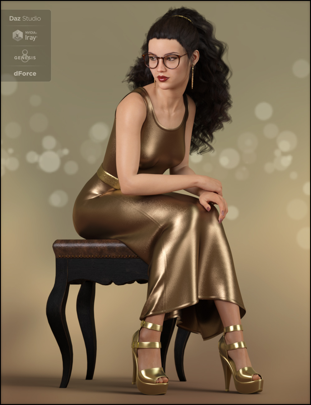 Dforce Versatile Dress For Genesis 8 Female S Daz 3d