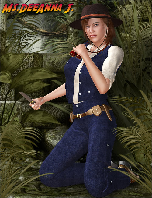 Miss Dee Anna J by: Ravenhair, 3D Models by Daz 3D