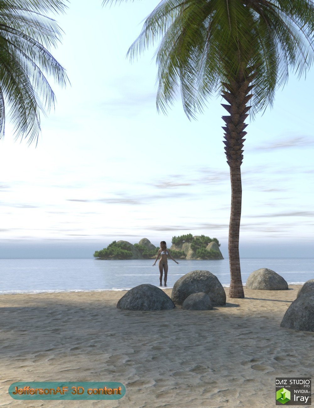My Beach by: JeffersonAF, 3D Models by Daz 3D