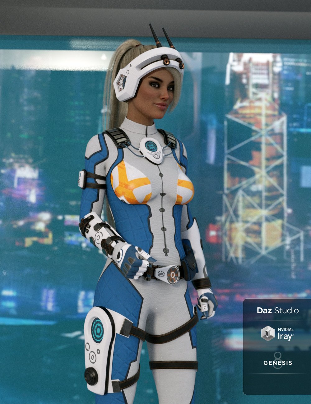 Mech Pilot for Genesis 8 Female(s) Mech Pilot for Genesis 8 Female(s) by: Cichy3D, 3D Models by Daz 3D