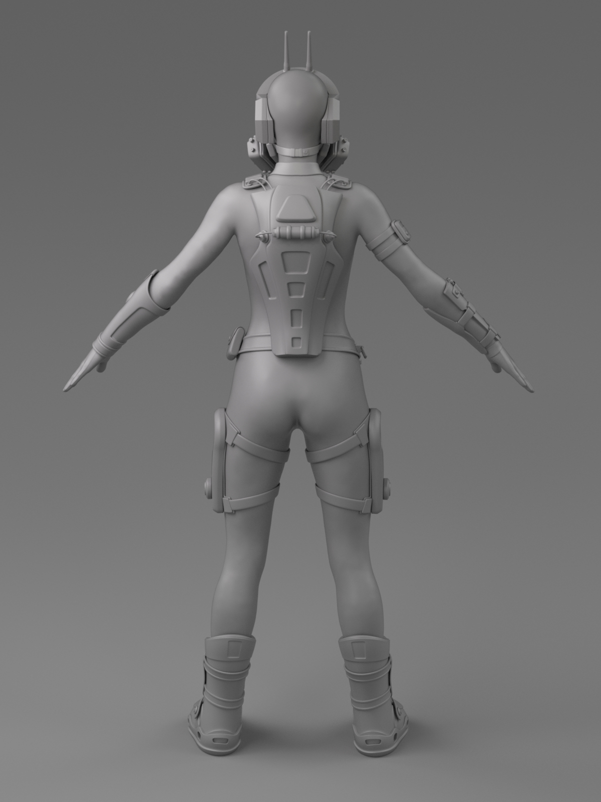 Mech Pilot for Genesis 8 Female(s) by: Cichy3D, 3D Models by Daz 3D