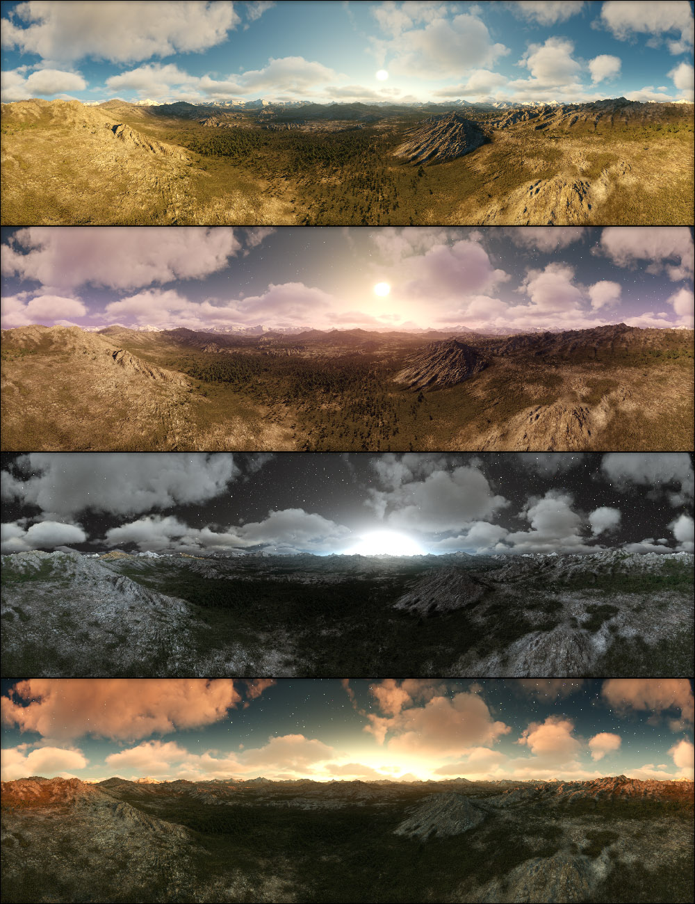 Skies of Gaia Volume 2 - 40 8K HDRIs for Iray by: DimensionTheory, 3D Models by Daz 3D