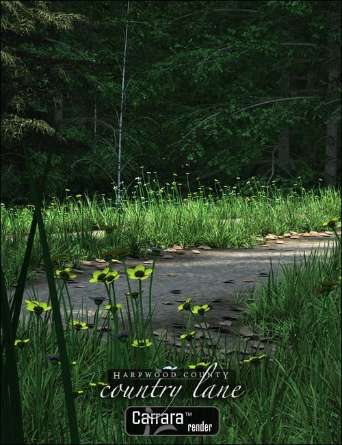 Country Lane Country Lane by: HowieFarkes, 3D Models by Daz 3D