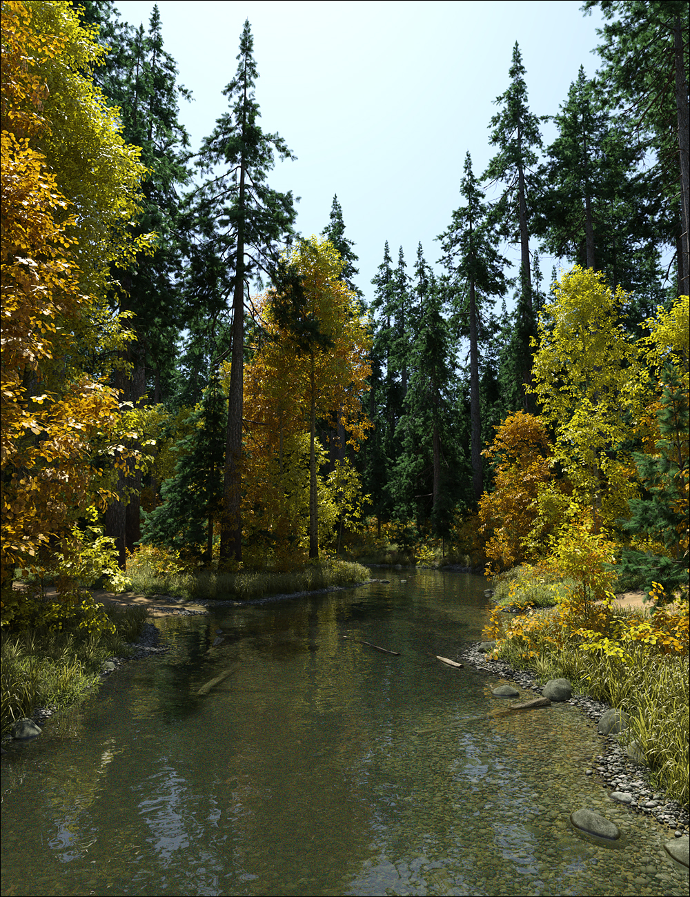 UltraScenery - Pines | Daz 3D