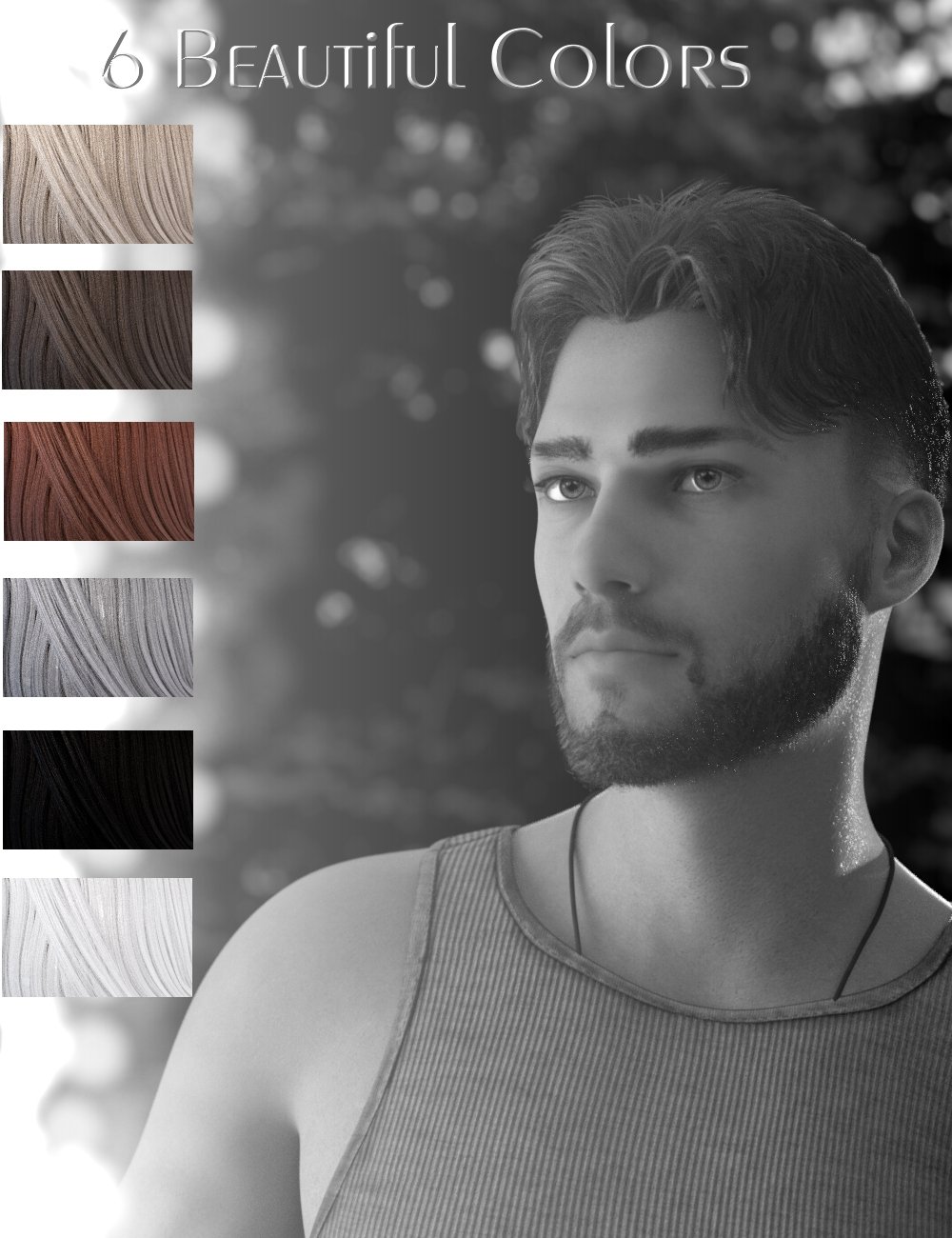 Nathan Fade Haircut and Beard for Genesis 8 Male Nathan Fade Haircut and Beard for Genesis 8 Male by: Neftis3D, 3D Models by Daz 3D