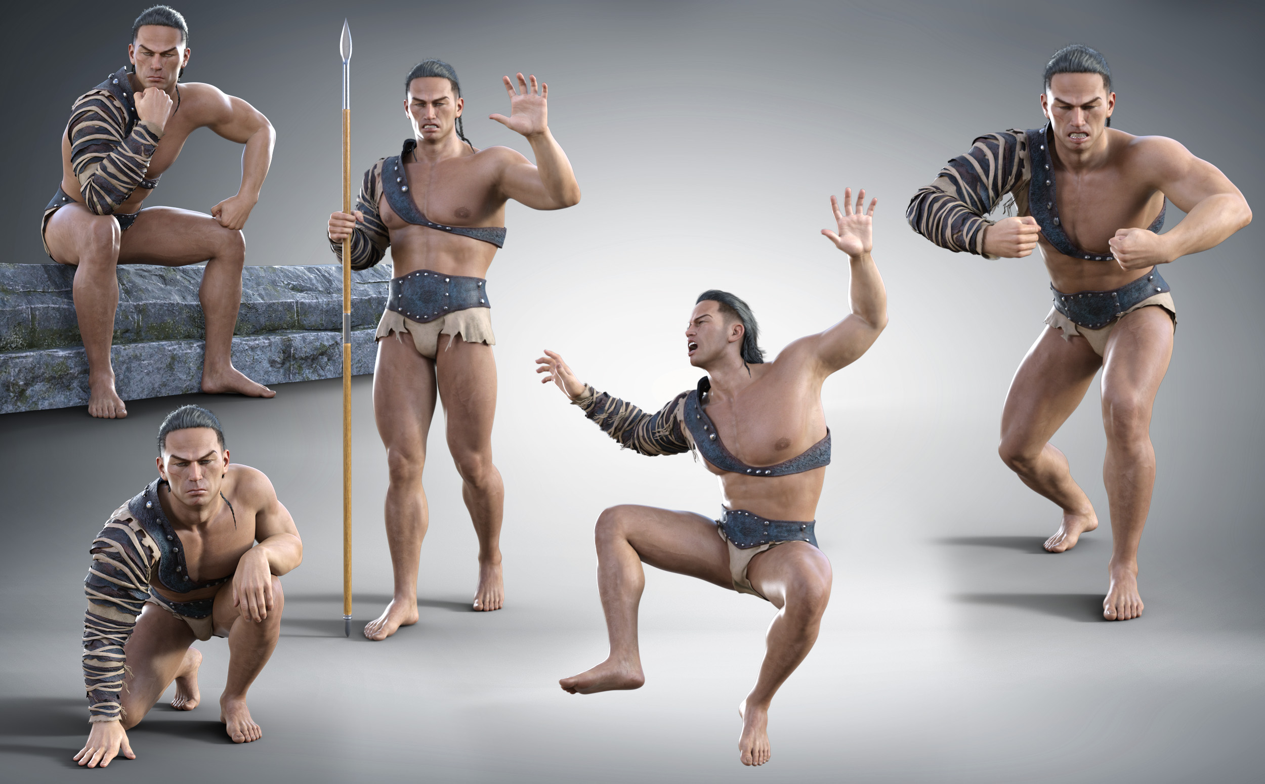 Z Burly Brute Poses and Expressions for Scar 8 and Genesis 8 Male Z Burly Brute Poses and Expressions for Scar 8 and Genesis 8 Male by: Zeddicuss, 3D Models by Daz 3D