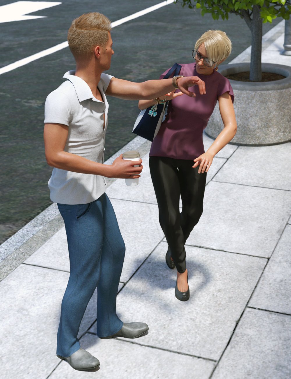 Between Meetings Poses for Genesis 8 Between Meetings Poses for Genesis 8 by: FeralFey, 3D Models by Daz 3D