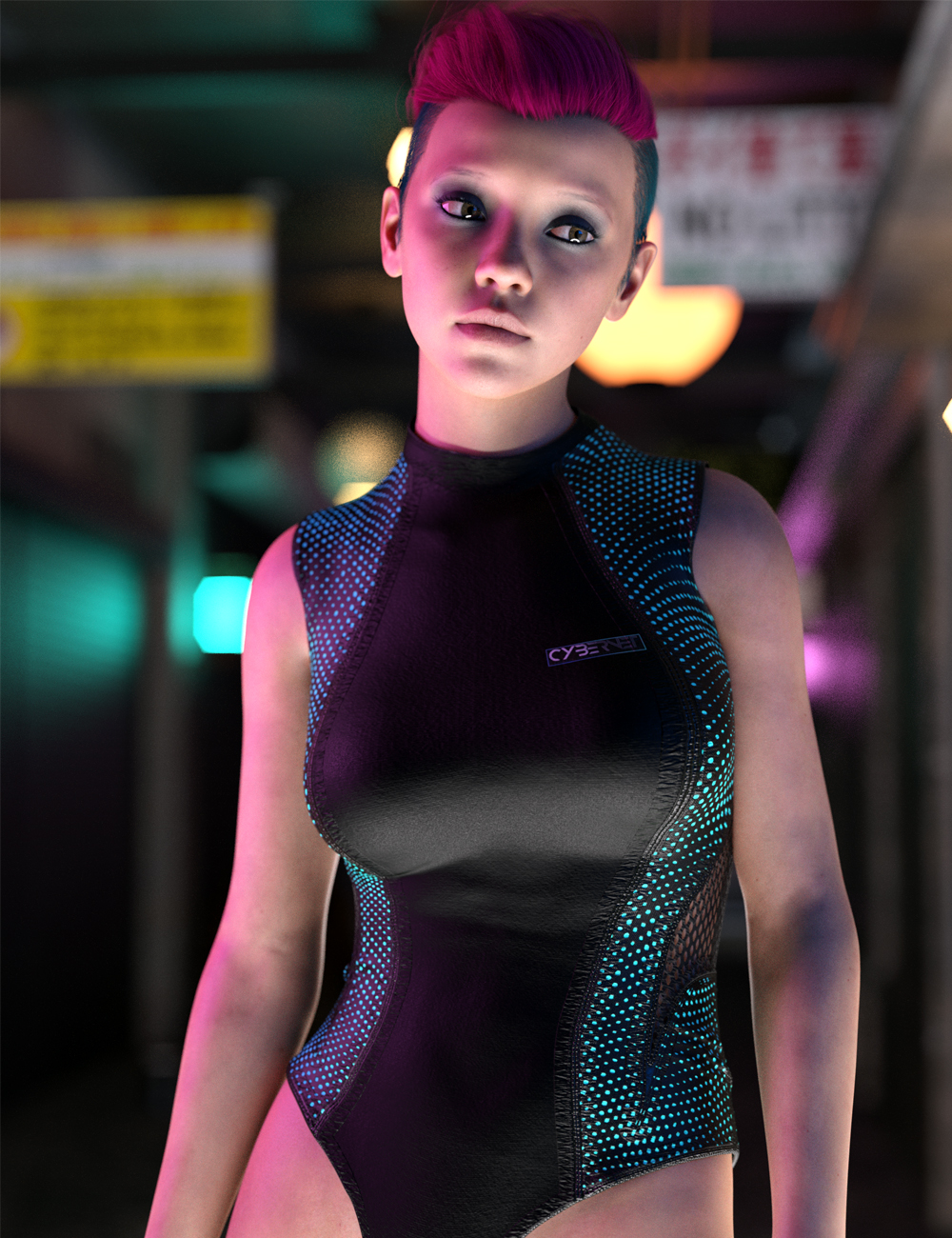 Neo-One Sci-Fi One Piece by: Moonscape GraphicsSade, 3D Models by Daz 3D