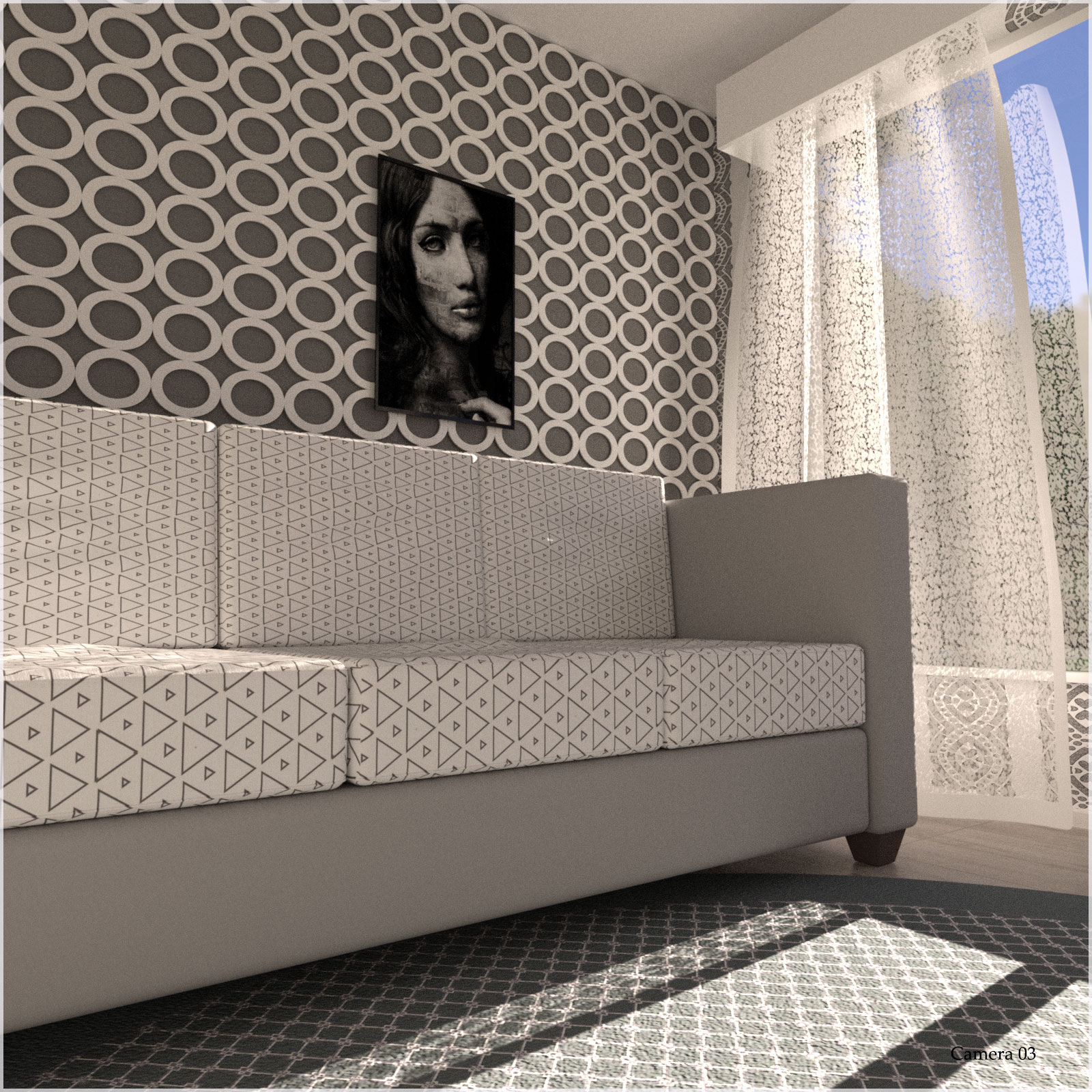The Simple Room by: Belladzines, 3D Models by Daz 3D