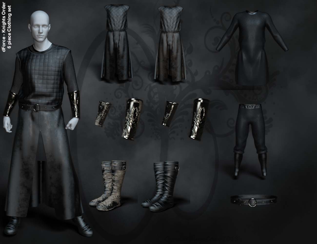dForce CB Knights Order for Genesis 8 Male(s) dForce CB Knights Order for Genesis 8 Male(s) by: CynderBlue, 3D Models by Daz 3D