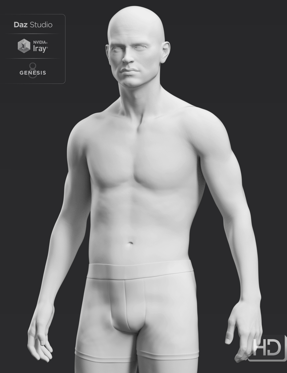 Holt 8 HD Add-On by: , 3D Models by Daz 3D