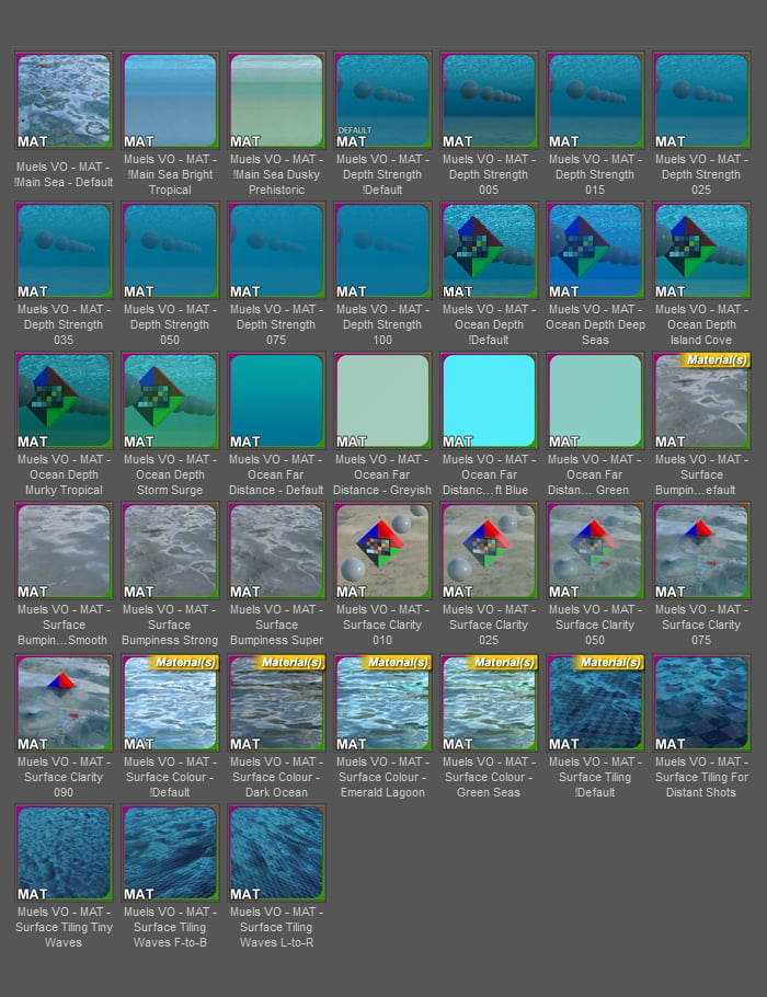 Muelsfell Vast Ocean Modular Set by: E-Arkham, 3D Models by Daz 3D