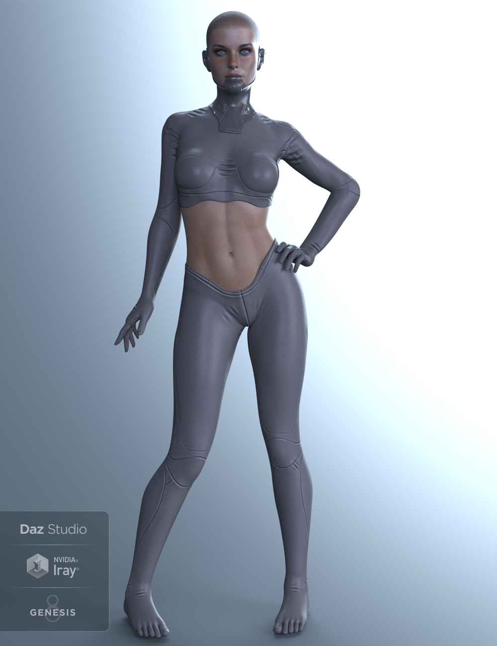 X-Fashion Cyber Model Outfit for Genesis 8 Female(s) by: xtrart-3d, 3D Models by Daz 3D