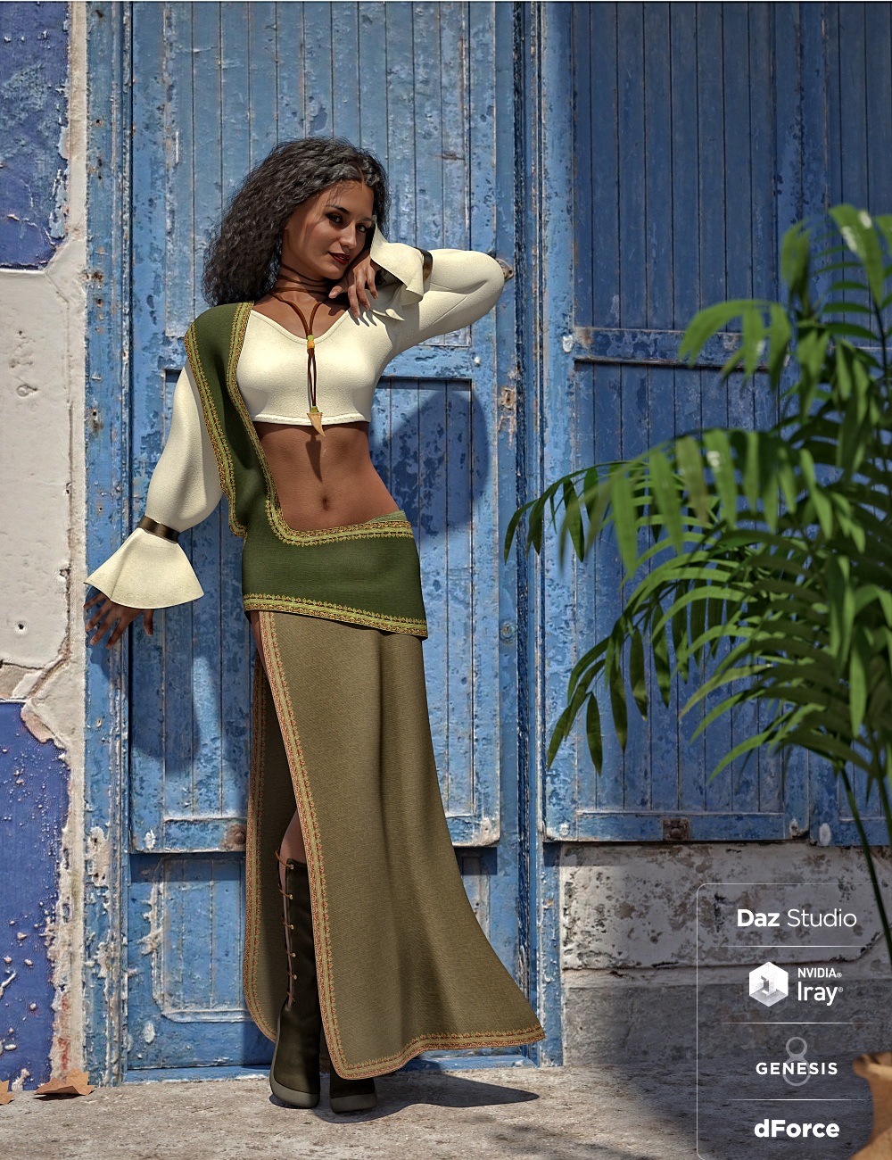 dForce Shanara Outfit for Genesis 8 Females dForce Shanara Outfit for Genesis 8 Females by: ArienPoisenedLily, 3D Models by Daz 3D