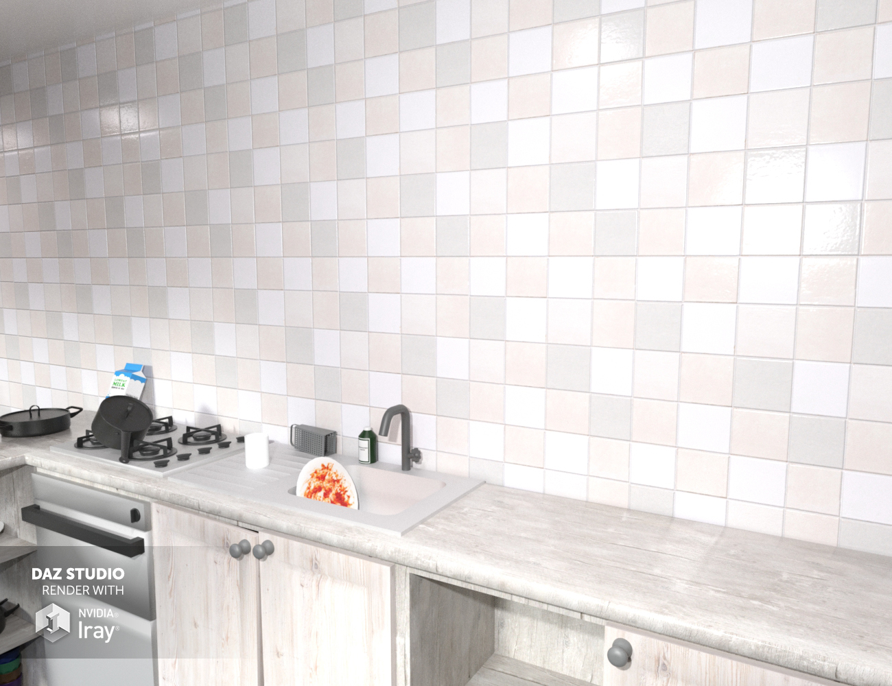 Glossy Bricks - Iray Shaders Glossy Bricks - Iray Shaders by: Dimidrol, 3D Models by Daz 3D