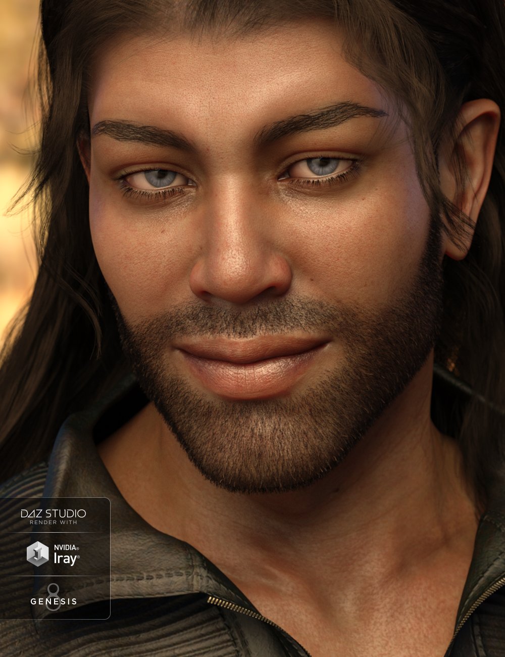 Ashan Beard for Genesis 8 Male by: Laticis Imagery, 3D Models by Daz 3D