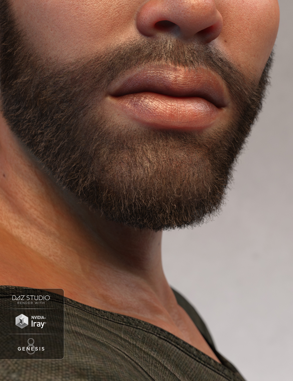 Ashan Beard for Genesis 8 Male by: Laticis Imagery, 3D Models by Daz 3D