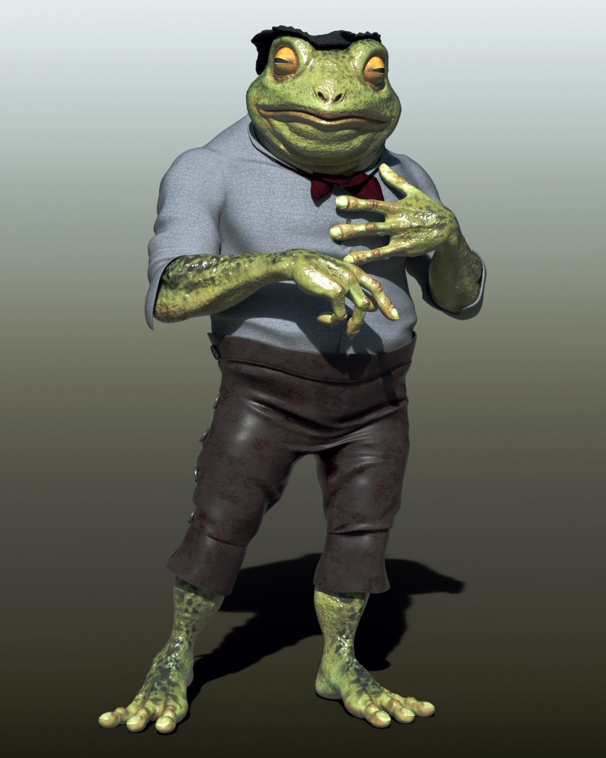 Dapper Toad Poses for Bullwarg HD | Daz 3D