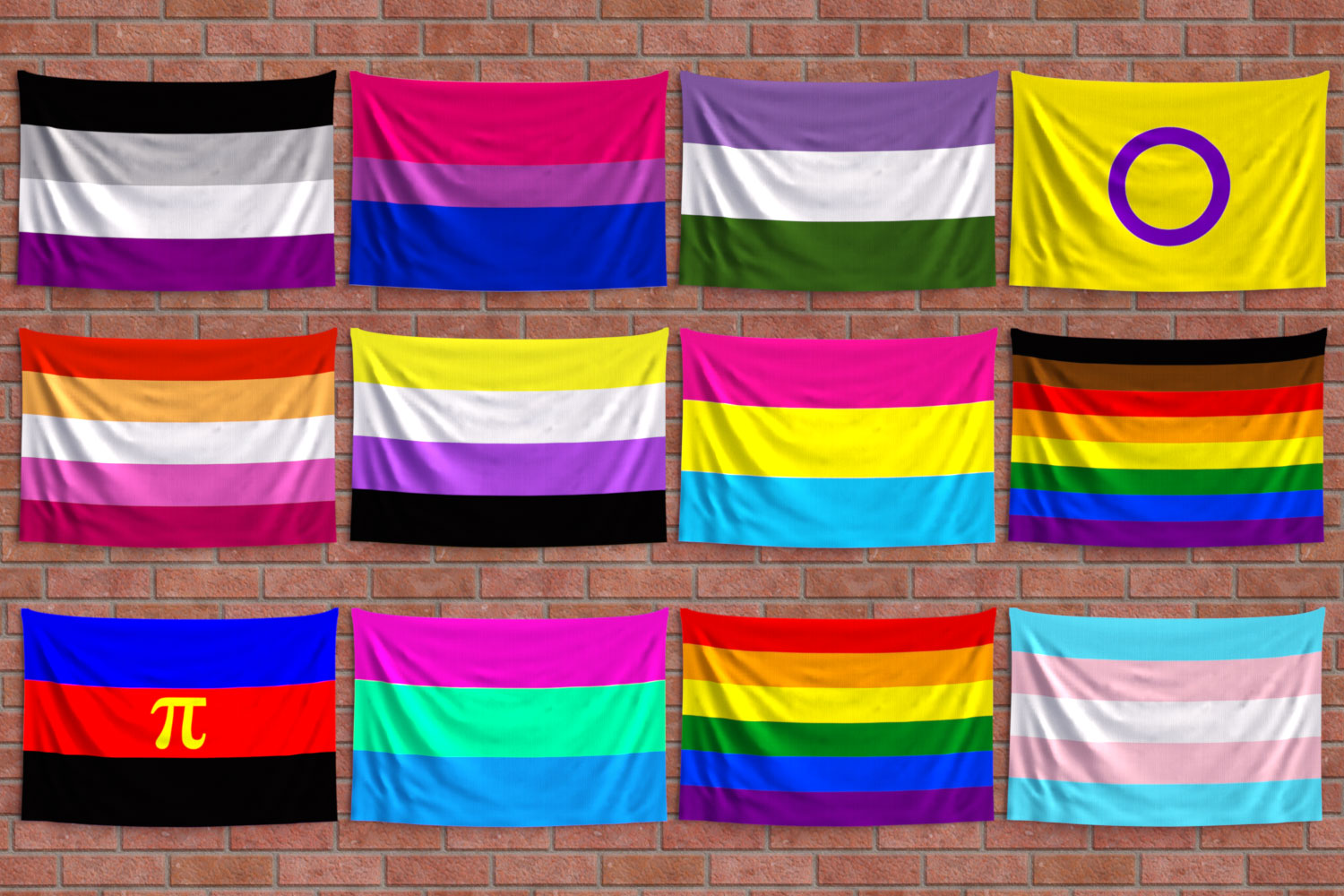 dForce Pride Flags for Genesis 8 by: Lyrra Madril, 3D Models by Daz 3D