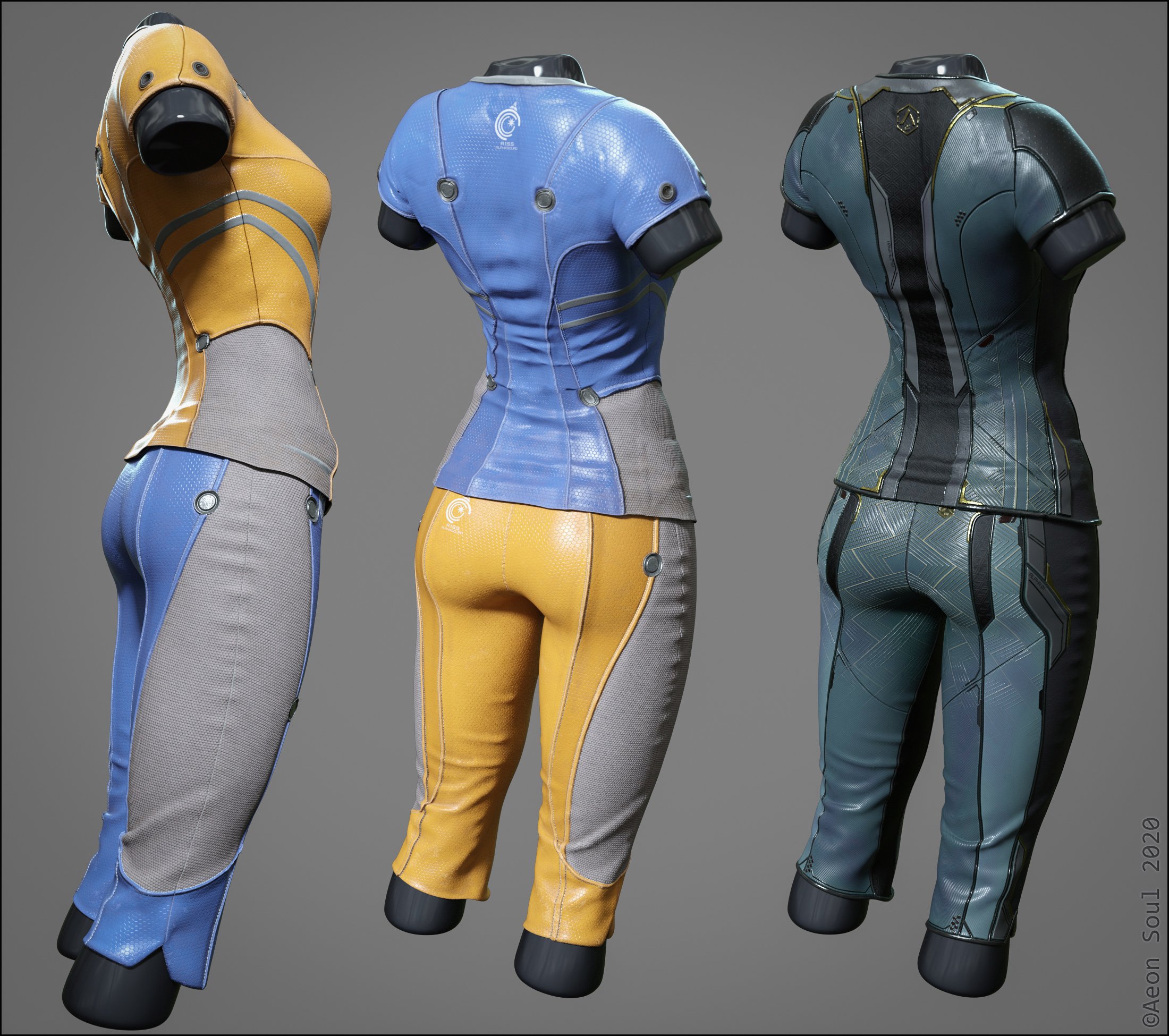 Space Station Futuristic Styles for Everyday 2 by: Aeon Soul, 3D Models by Daz 3D