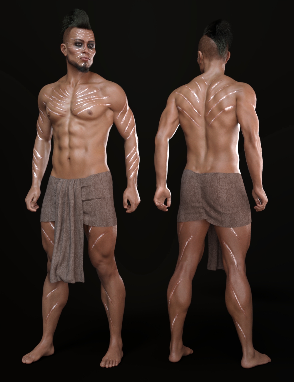 Abasi HD for Ashan 8 by: RedzStudio, 3D Models by Daz 3D