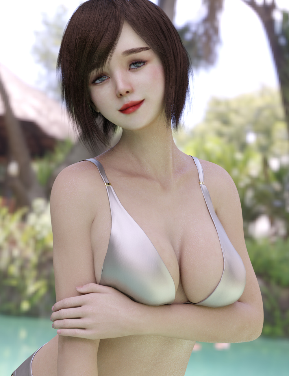 HS dForce Breast for Genesis 2 Through Genesis 8 Female by: Hamster, 3D Models by Daz 3D