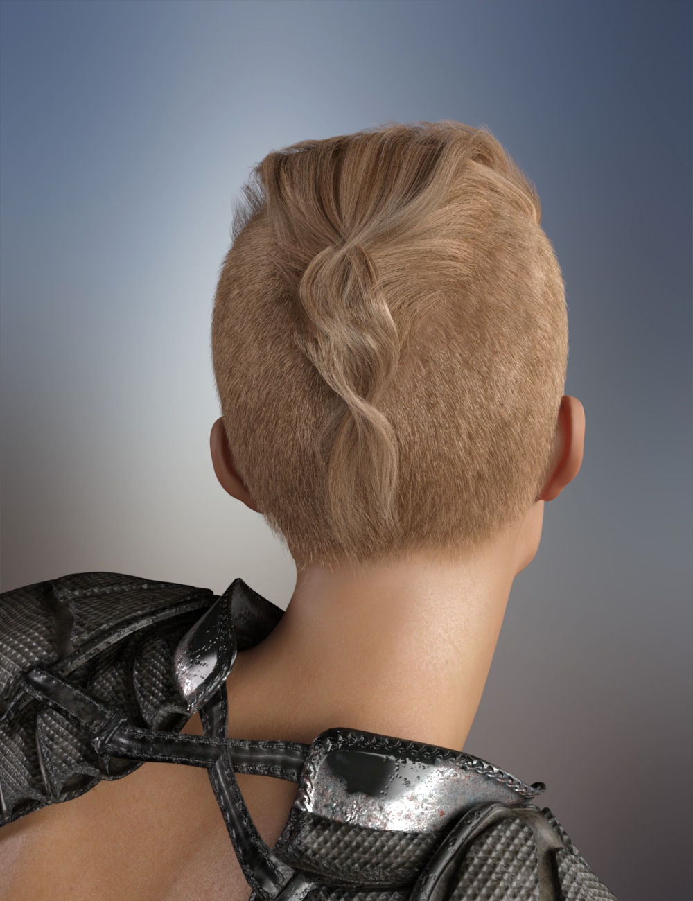 Sitric Hair for Genesis 8 by: RedzStudio, 3D Models by Daz 3D